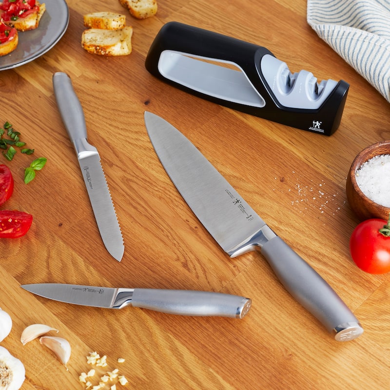 HENCKELS Modernist 4-pc Knife Set including Knife Sharpener