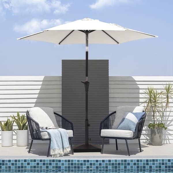 7.5 ft patio umbrellas near me Blissun Umbrella, Yard Umbrella, Outdoor Market Umbrella with Push Button Tilt Crank (Creamy White) : Patio, Lawn & Garden This patio umbrella comes with Velcro so you can tuck it away neatly when youre not using it 7.5-Foot Venture Sunbrella Series Patio