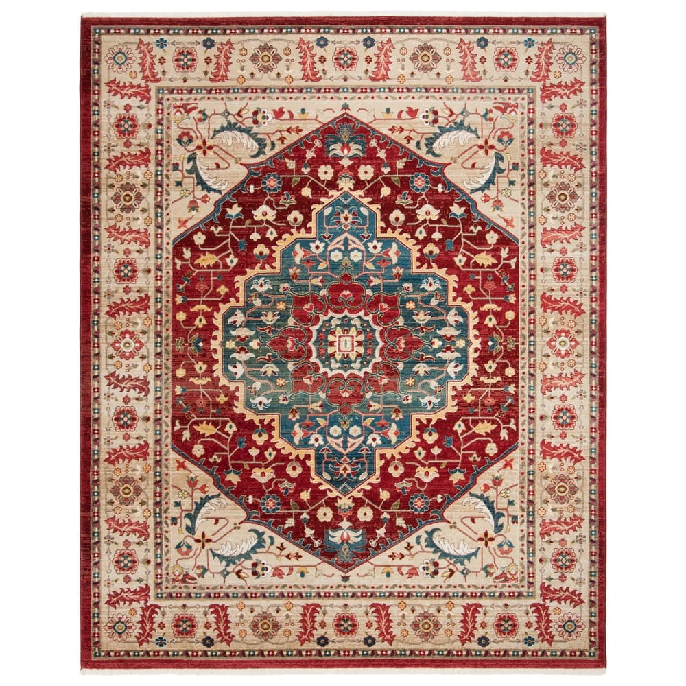 Lauren Ralph Lauren Chloe Traditional Medallion Rug Fringe