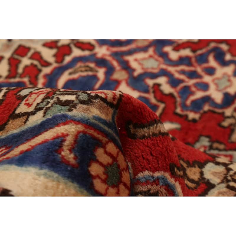 ECARPETGALLERY Hand-knotted Kayseri Vintage Red Wool Rug - 4'11 x 6'4