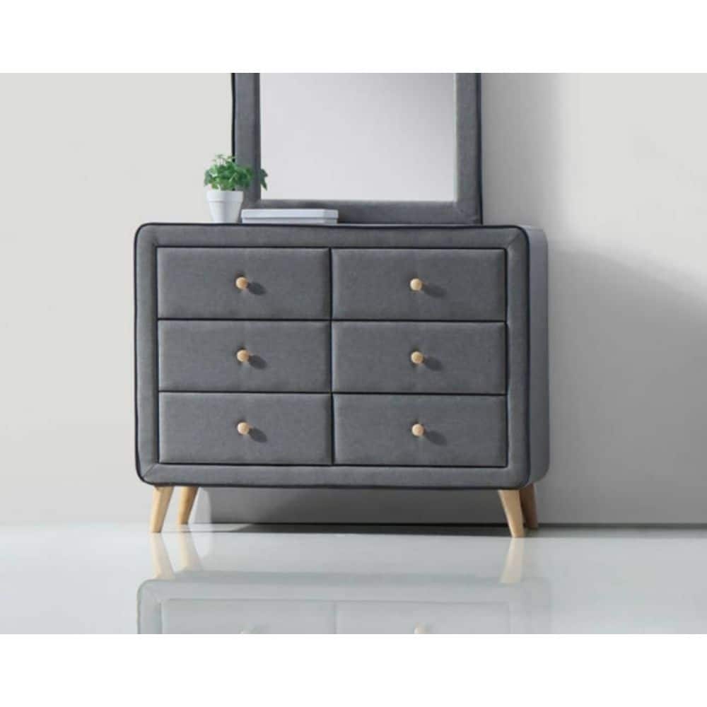 6-Drawer Dresser in Fabric