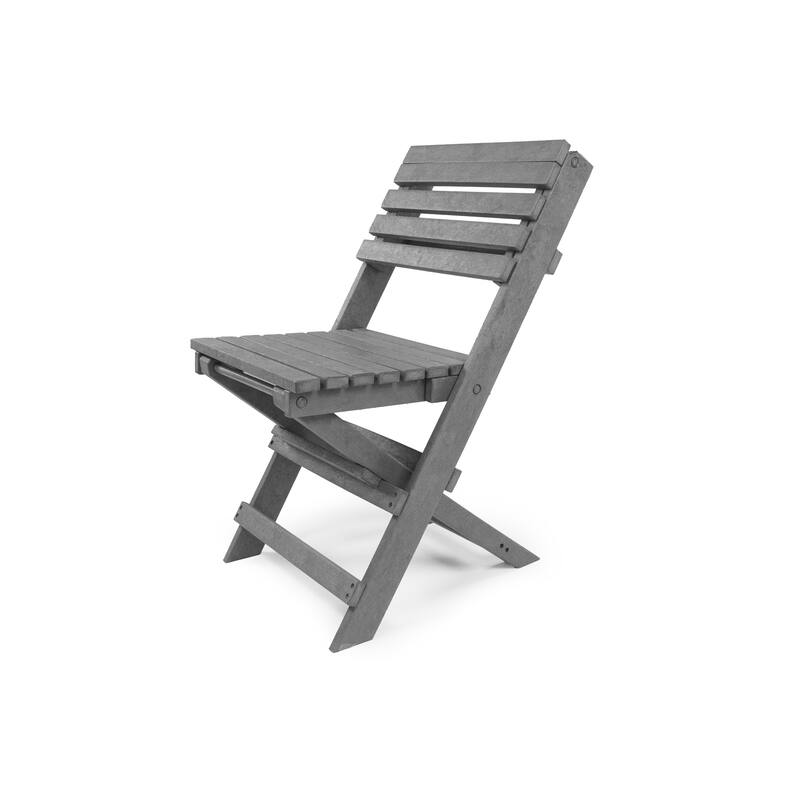 Las Cabos Fully Assembled All-Weather Outdoor Folding Bistro Set - 3-piece