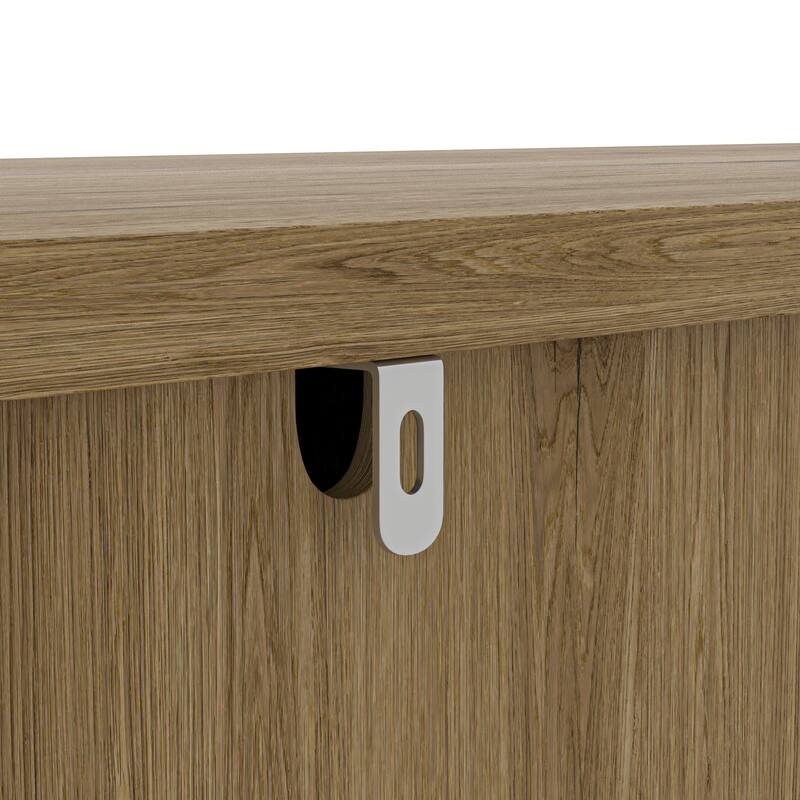 67" Tall Pantry Buffet Cabinet Freestanding Hutch Cupboard