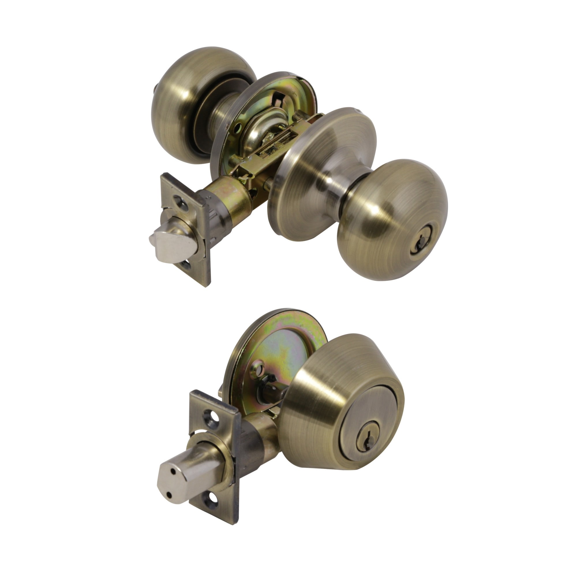 Design House 727297 Canton Single Cylinder Keyed Entry Door Knob