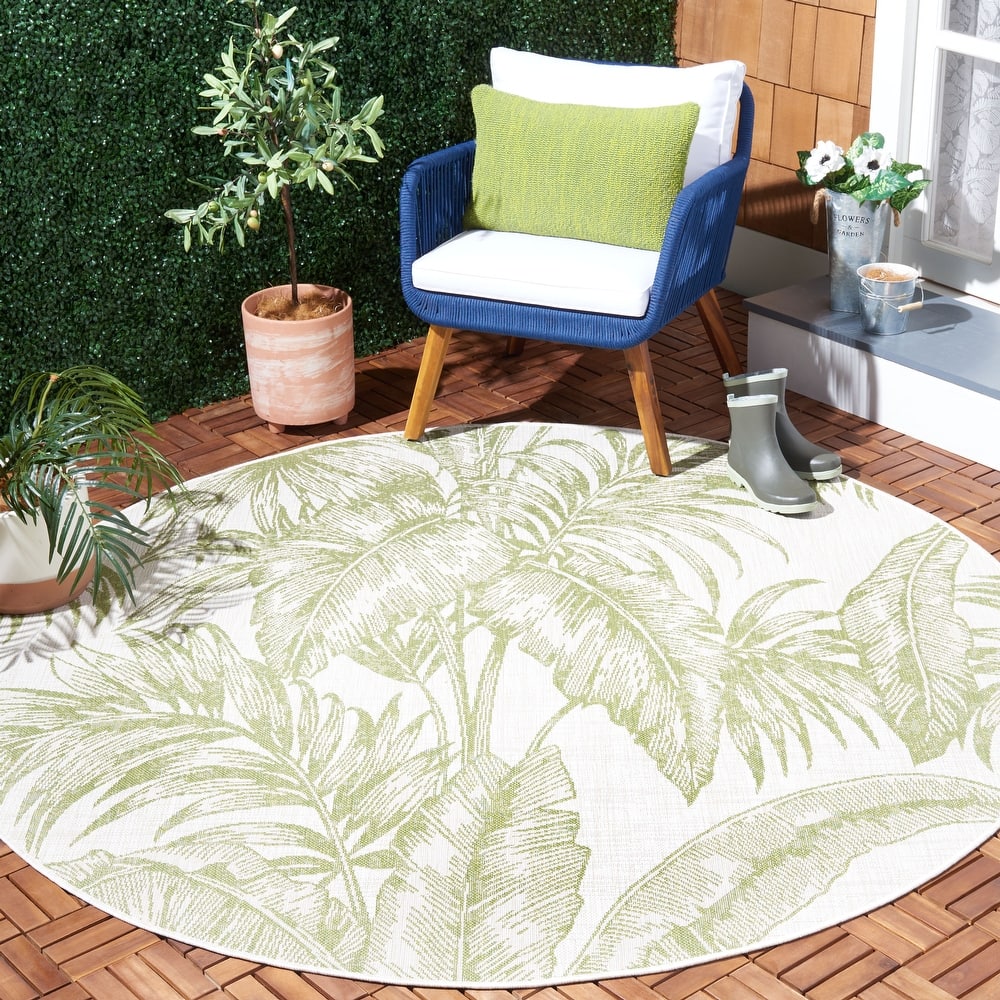 SAFAVIEH Courtyard Neli Transitional Indoor/Outdoor Rug