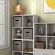 preview thumbnail 100 of 202, DH BASIC Modern Wood Customizable Stackable Storage Organizer - Cube Shelves, Drawer Cabinet, Bookcase with Doors by Denhour