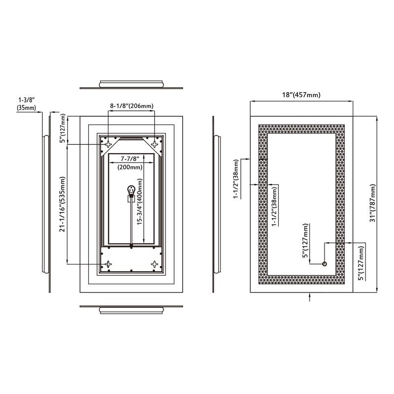Brae LED Mirror