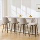 preview thumbnail 125 of 187, 26"/29" Swivel Counter Height Bar Stools, Counter Stools w/ Bentwood Legs