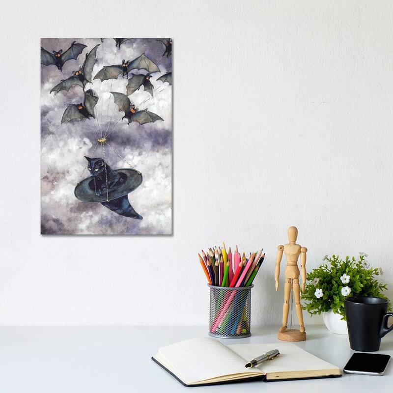 iCanvas "Batmobile" by Maggie Vandewalle Canvas Print - 12x8x0.75