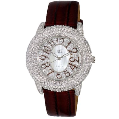 Adee Kaye Women's Bello Rose Gold Dial Watch - AK2117-LBN - Rose Gold - 6 (36)