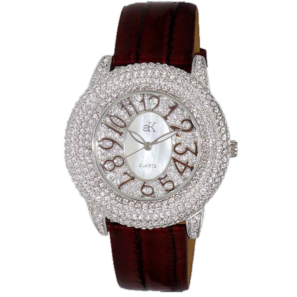 Adee Kaye Women's Bello Rose Gold Dial Watch - AK2117-LBN - Rose Gold - 6 (36)