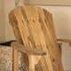 Hanlee Outdoor Rustic Acacia Wood Folding Adirondack Chair (Set of 2) by Christopher Knight Home