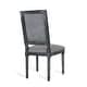 preview thumbnail 10 of 58, Regina French Country Wood and Cane Upholstered Dining Chair (Set of 6) by Christopher Knight Home