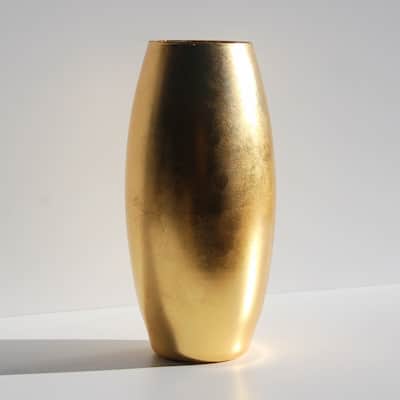 GILT 10" Gilded Flower Vase