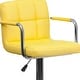 preview thumbnail 76 of 103, Quilted Vinyl Adjustable Chrome Bar Stool (Set of 2)