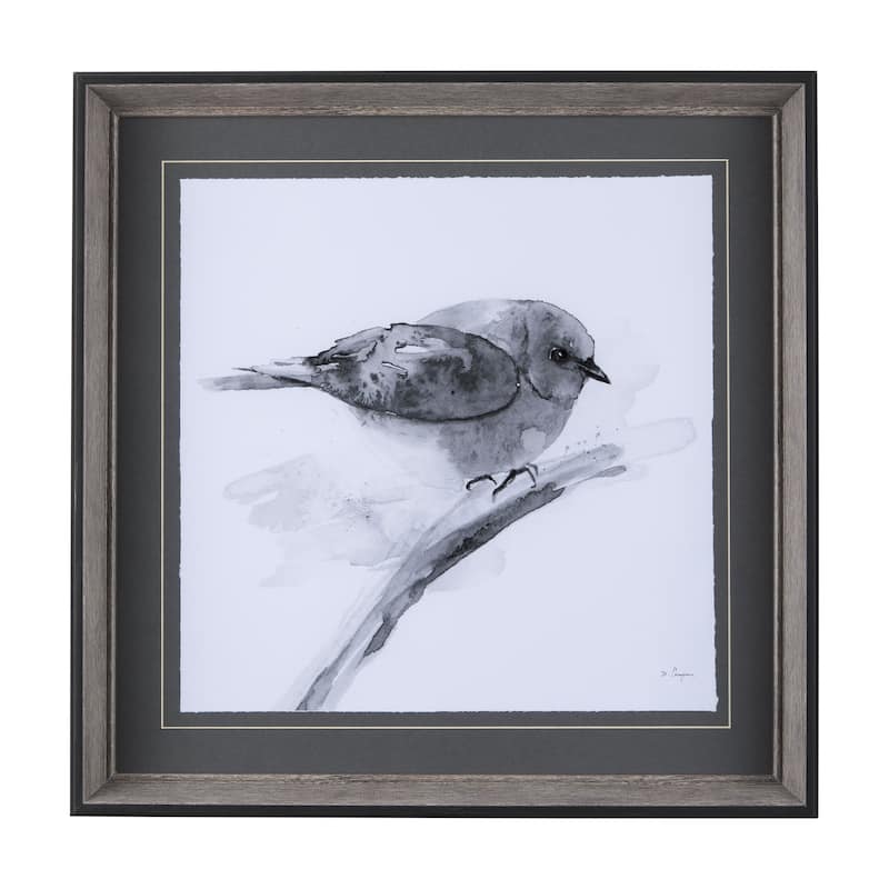 Eastern Blue BW III Framed Art Print