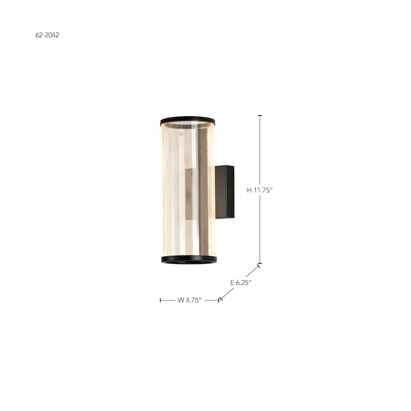 Nuvo Lighting 62/2042 Vale 12" Tall Wall Sconce