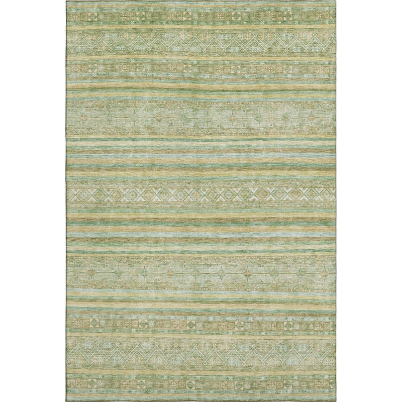 Premium Washable Super Soft Global Stripes Mayfield Rug