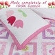 preview thumbnail 2 of 6, Butterfly Flower Twin 4-Piece Quilt Set with Decorative Pillows