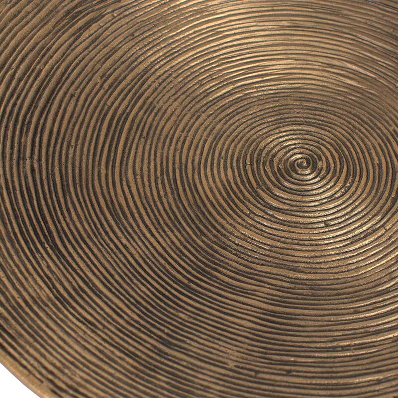 Uttermost 18255 Stratum 18" Wide Aluminum Decorative Bowls - Set of 2