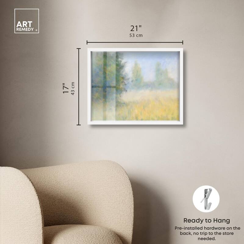 Faded Horizon II Shadowbox by Art Remedy