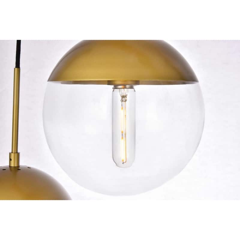 Elegant Lighting Eclipse 5 Light 18" Wide Multi Light Pendant with