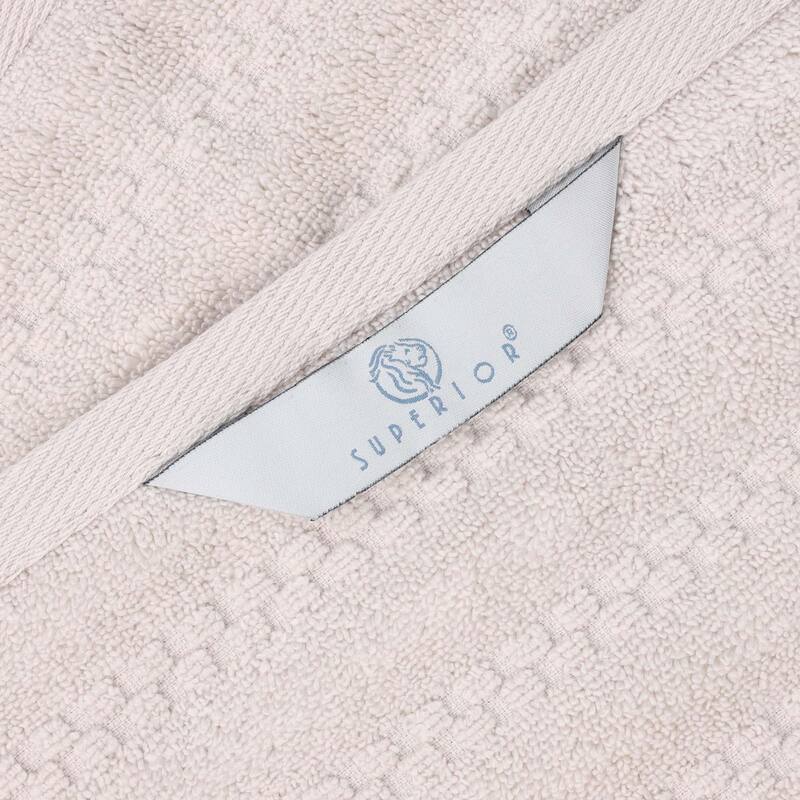 Superior Zuma Zero Twist Cotton Medium Weight Soft Absorbent Bath Sheets, Set of 2