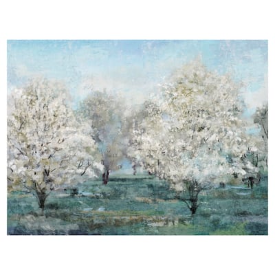 Flowering Trees by Studio Arts Canvas Art Print
