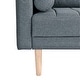preview thumbnail 10 of 11, Serta Ainsley Sofa in Grey Woven Fabric