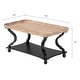 preview thumbnail 11 of 17, COZAYH Rustic Farmhouse Cottagecore Coffee Table