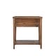 preview thumbnail 4 of 9, Ciaria 1-Drawer End Table Brown by Kosas Home