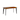 Modern Writing Desk, Executive Desk, Rich Medium Brown