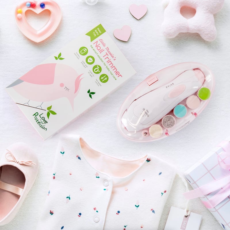 Little Martin's Baby Electric Nail Trimmer with Light