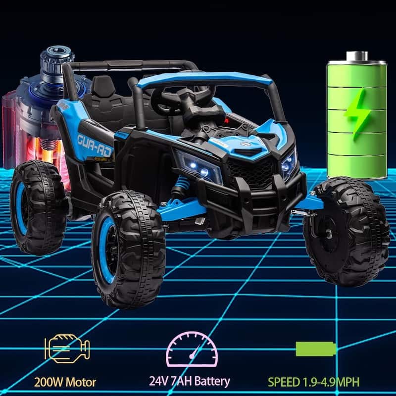 24V Ride On UTV Car, Battery Powered Electric Vehicles