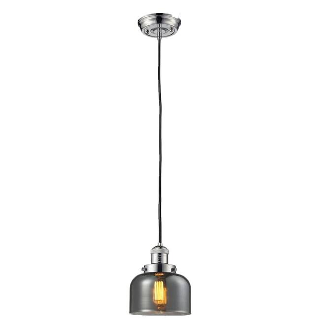 Innovations Lighting Large Bell 8" Wide Mini Pendant - Cord Suspension