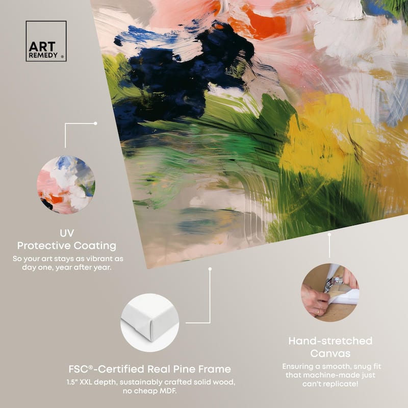 Clouds and Color II Canvas by Art Remedy, Gallery Wrapped