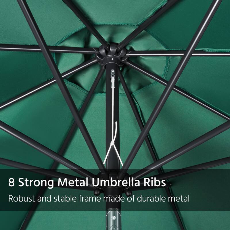 Yaheetech 11FT Patio Umbrella Market Umbrella for Outdoors