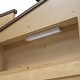 preview thumbnail 8 of 22, Twin Wood Platform Kids Bed with House-Shaped Headboard, LED Light & Built-in Storage, Finish with Safety Guardrails, Natural