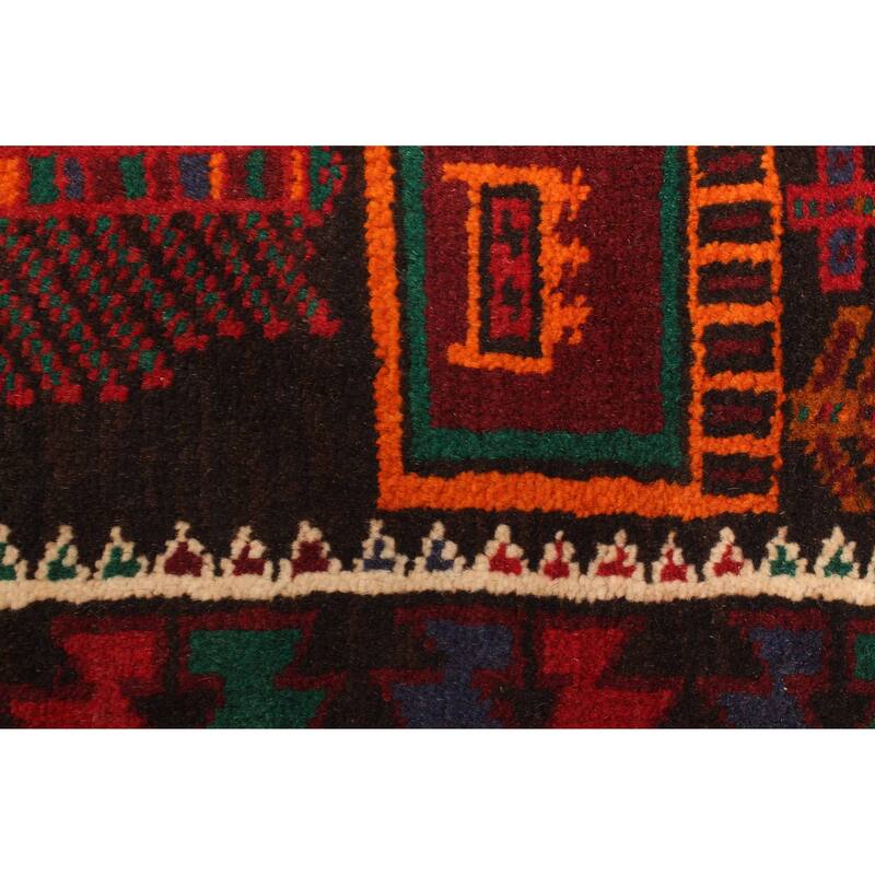 ECARPETGALLERY Hand-knotted Teimani Dark Grey Wool Rug - 2'6 x 3'11