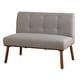 preview thumbnail 12 of 13, Simple Living Playmate Loveseat Grey