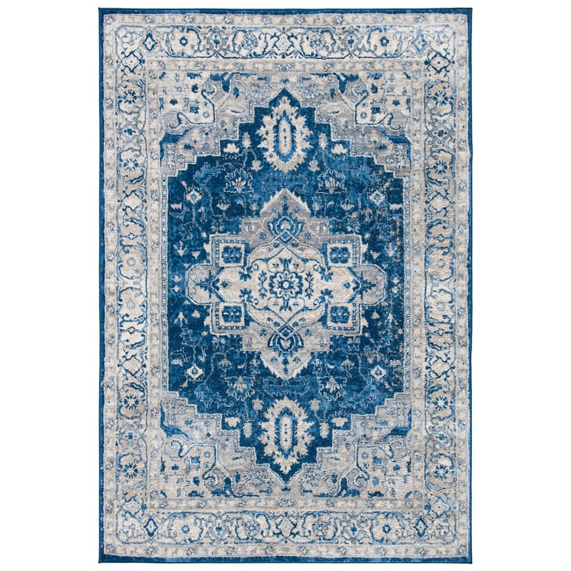 SAFAVIEH, Brentwood Eustachia Oriental Distressed Rug - 8' x 10'