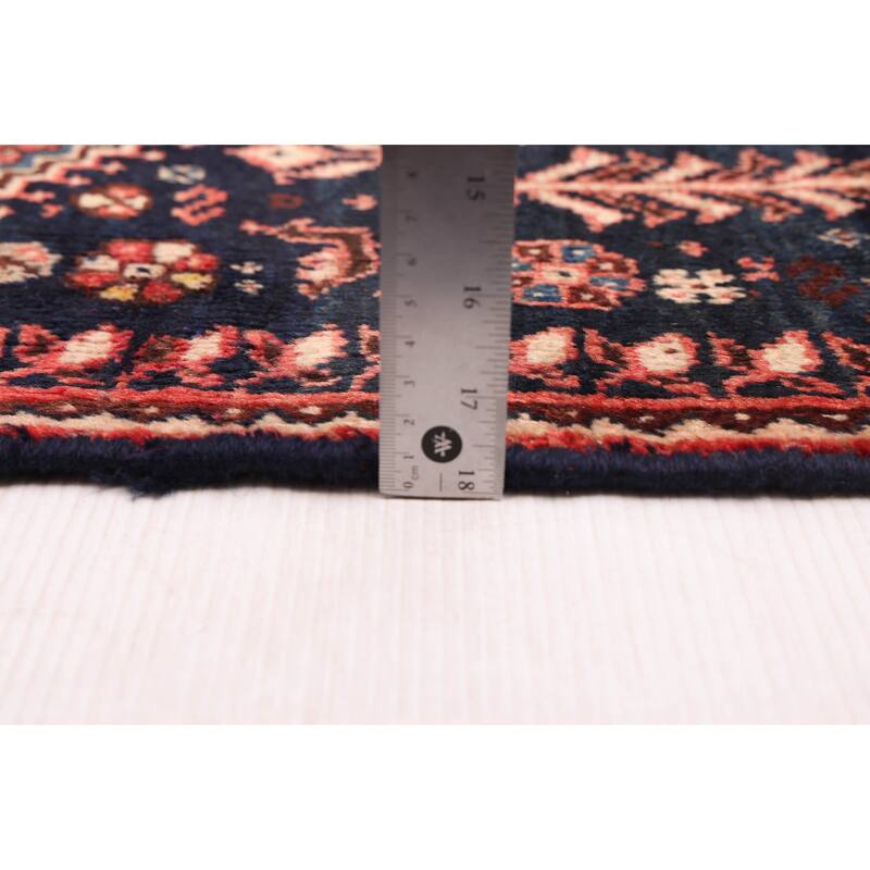 ECARPETGALLERY Hand-knotted Melis Vintage Light Red Wool Rug - 4'11 x 7'4