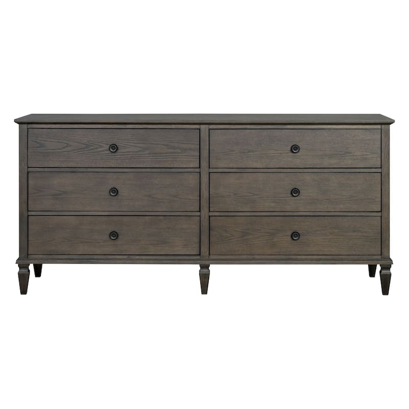Madison Park Signature Victoria 6-drawer wood dresser (70")