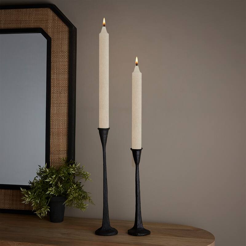ROOT 12 Inch Unscented Timberline Arista Taper Candles box of 12 - 12 X 7/8