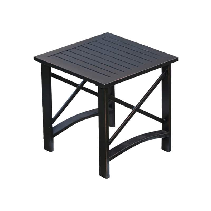 Patio Festival 3-Piece Outdoor Metal Conversation Set