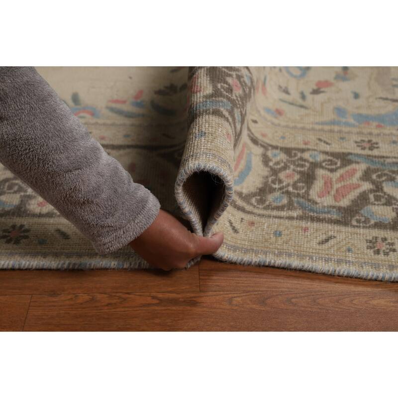 Floral Tabriz Persian Area Rug Handmade Traditional Wool Carpet - 8'3"x 10'10"