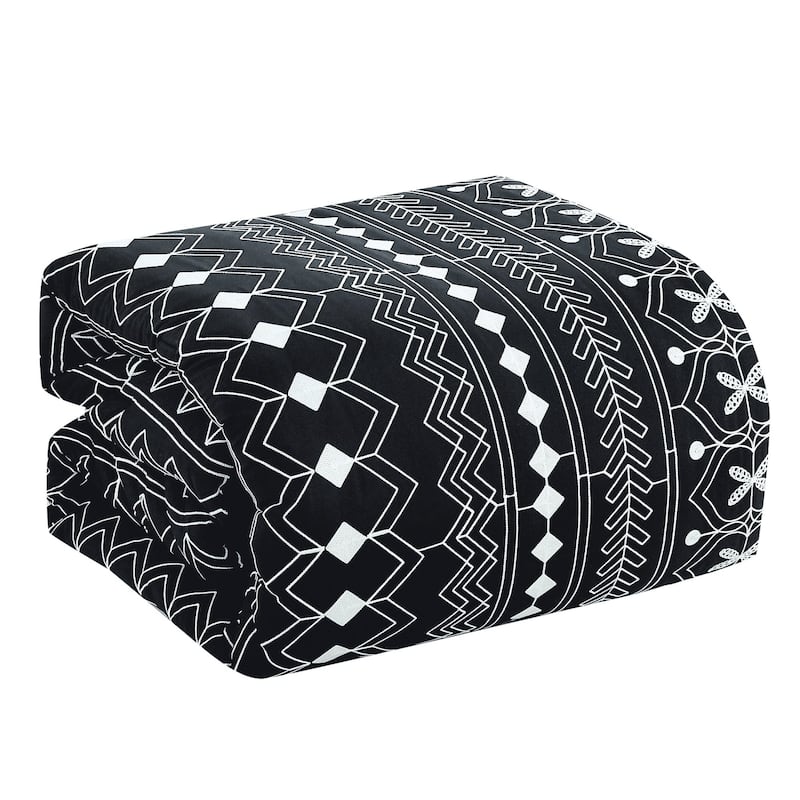 MarCielo 7 Pieces Bedding Comforter Set Melody
