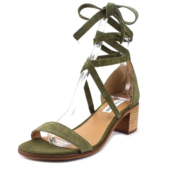 steve madden green sandals