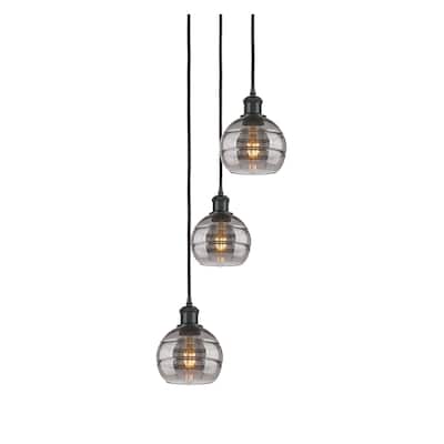 Innovations Lighting 113B-3P-24-12 Rochester Pendant Rochester 3 Light