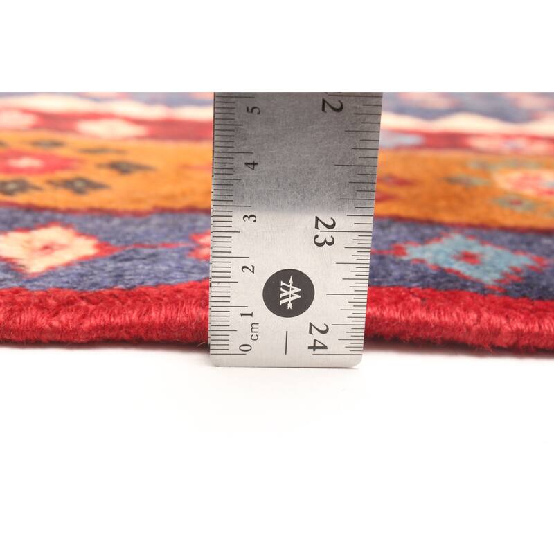 ECARPETGALLERY Hand-knotted Andelz Dark Navy Wool Rug - 3'2 x 5'1